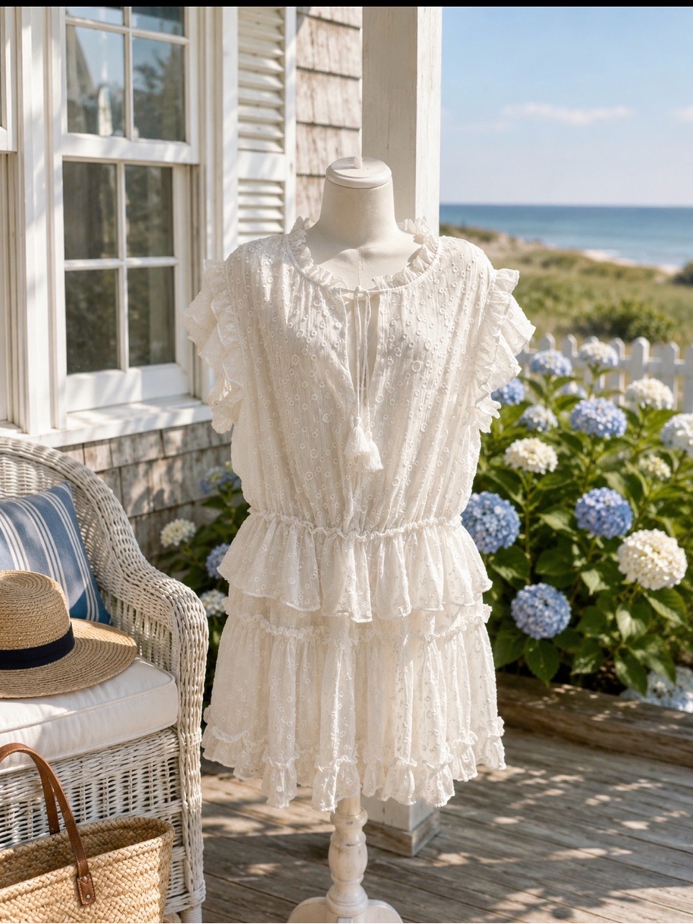 Misa los Angelo’s white dress large